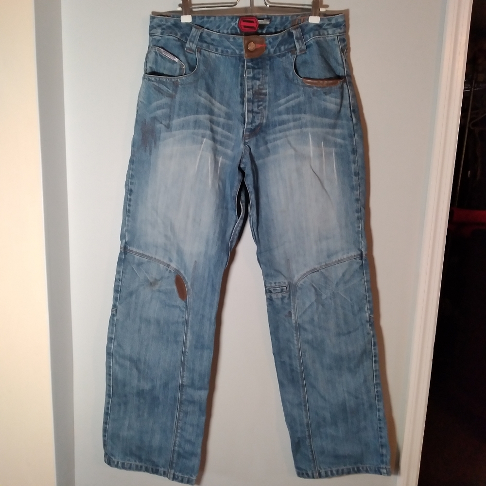 Shift Kevlar Reinforced Motorcycle Jean Pants 34x34.
